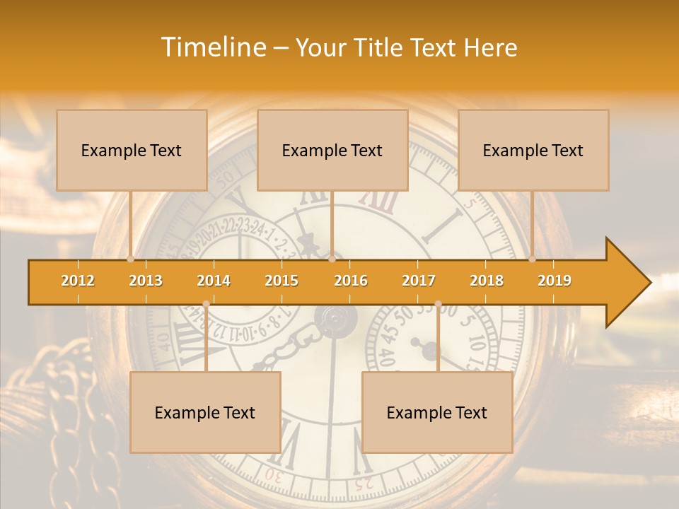 White Nostalgia Year PowerPoint Template