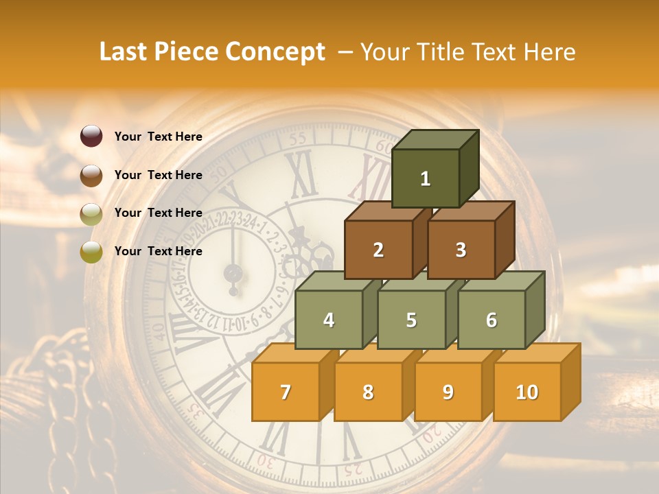 White Nostalgia Year PowerPoint Template