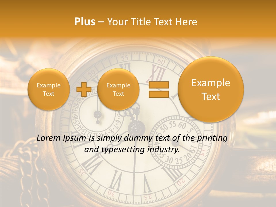 White Nostalgia Year PowerPoint Template