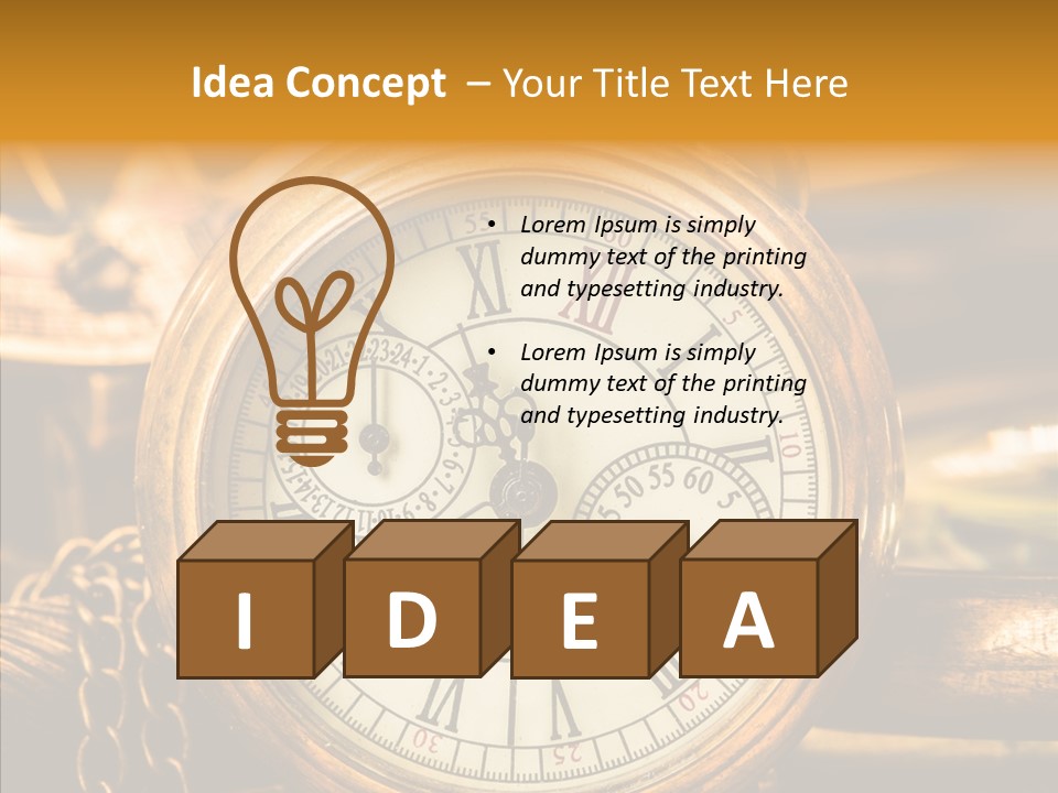 White Nostalgia Year PowerPoint Template