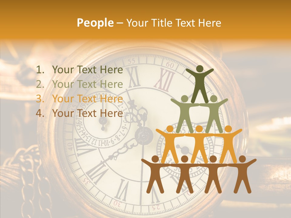 White Nostalgia Year PowerPoint Template