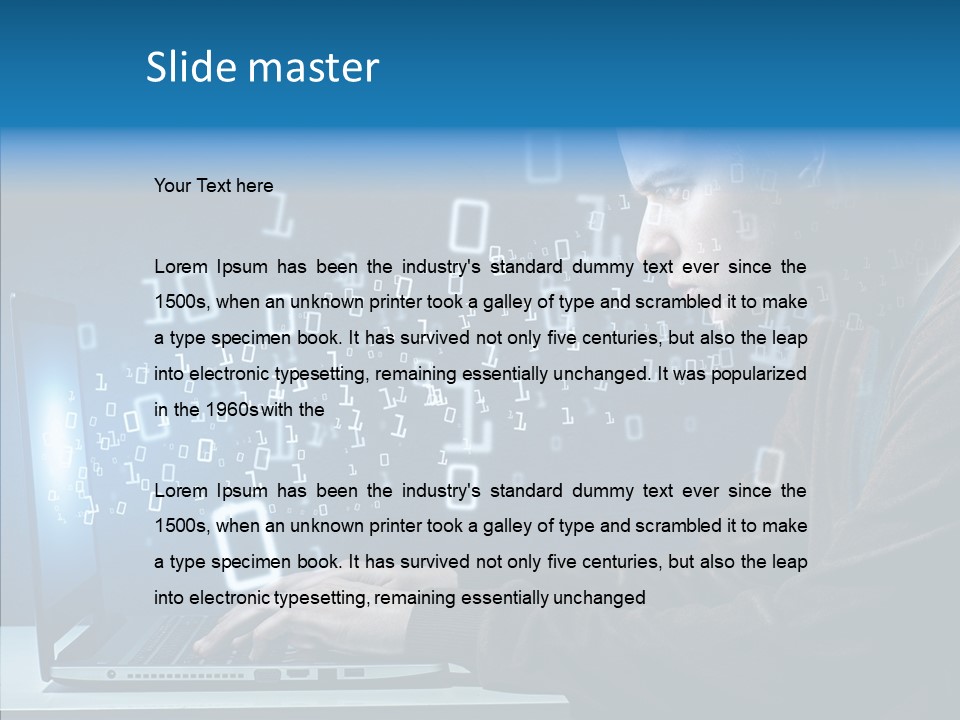 Personal Programmer Developer PowerPoint Template