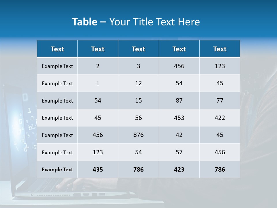Personal Programmer Developer PowerPoint Template