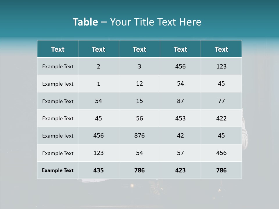 Handset Copper Girl PowerPoint Template