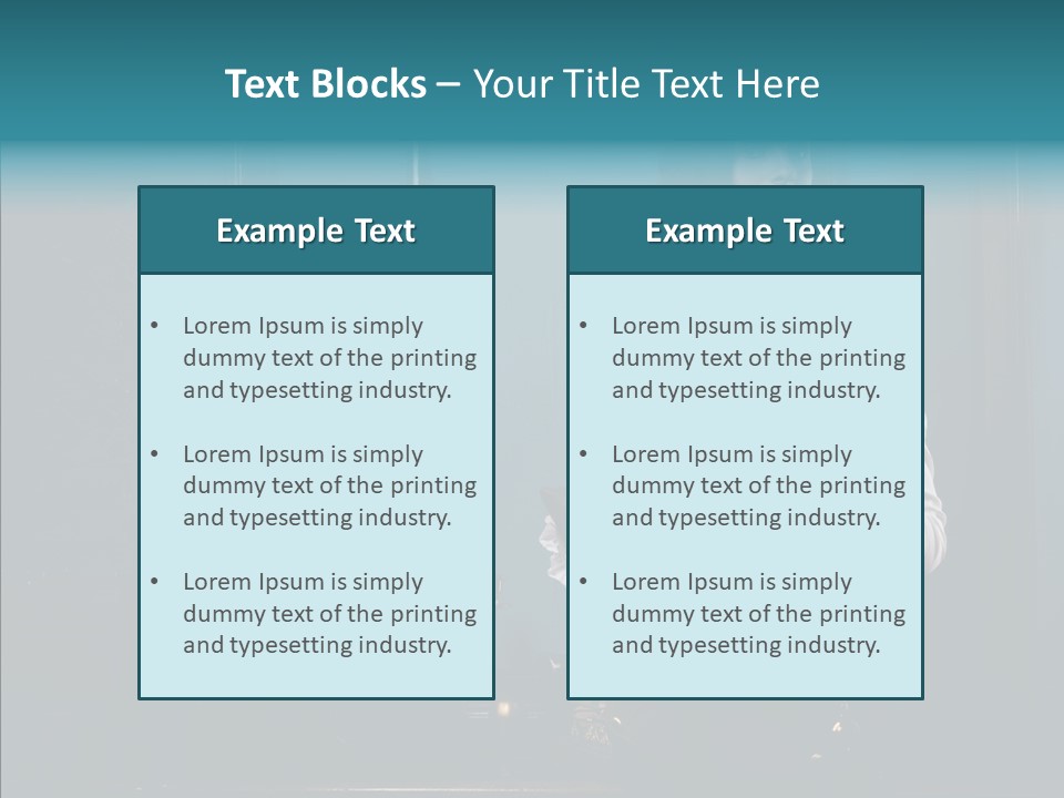 Handset Copper Girl PowerPoint Template