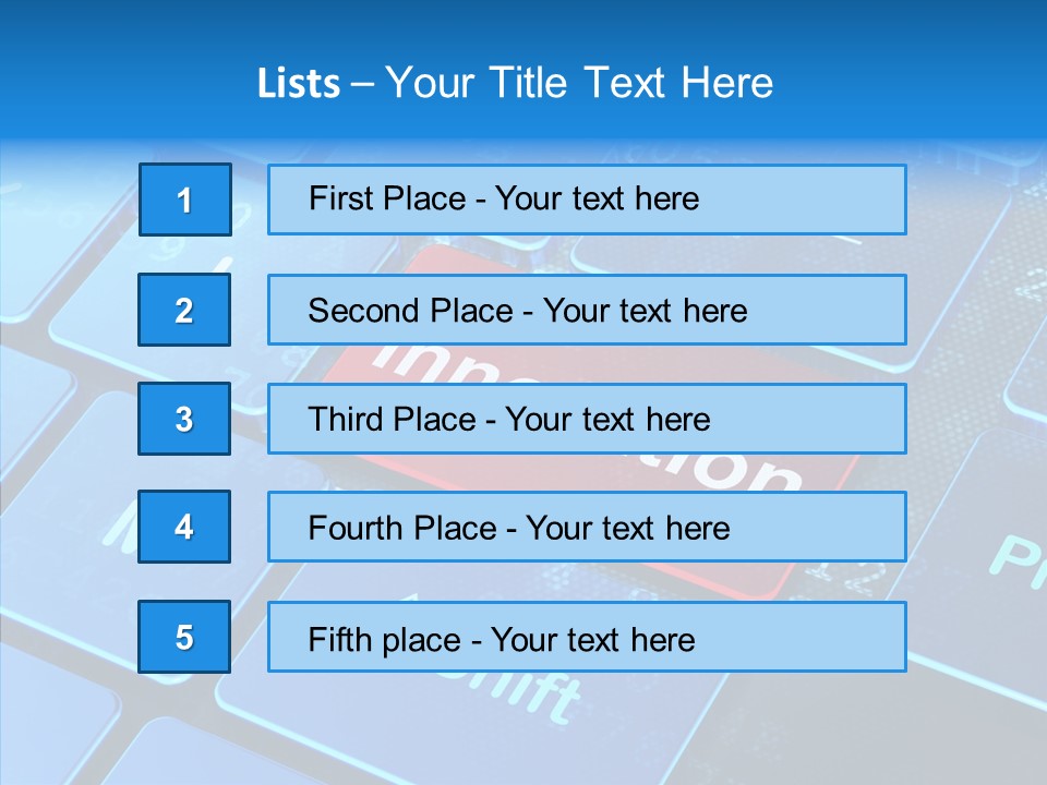 Red Binary Commerce PowerPoint Template