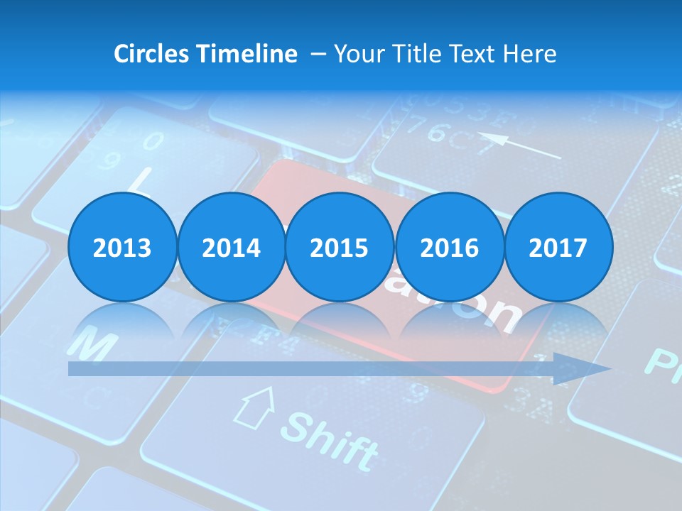 Red Binary Commerce PowerPoint Template