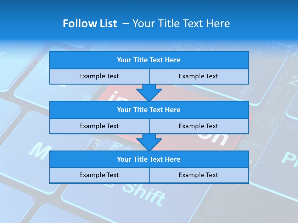 Red Binary Commerce PowerPoint Template