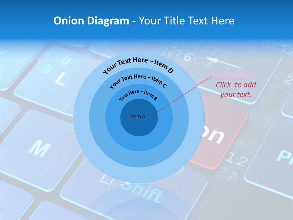 Red Binary Commerce PowerPoint Template
