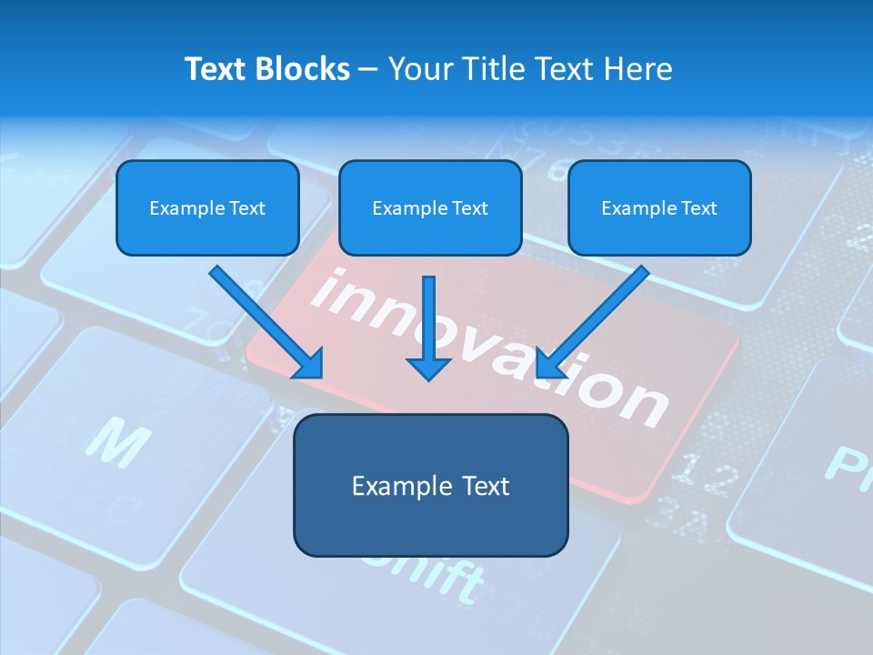Red Binary Commerce PowerPoint Template
