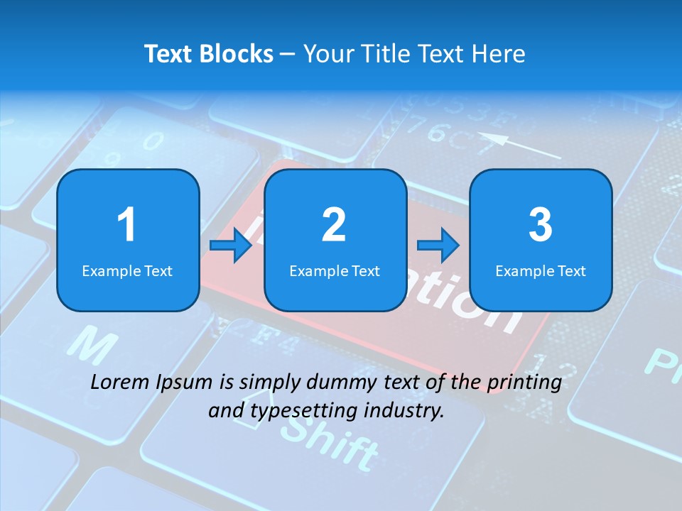 Red Binary Commerce PowerPoint Template