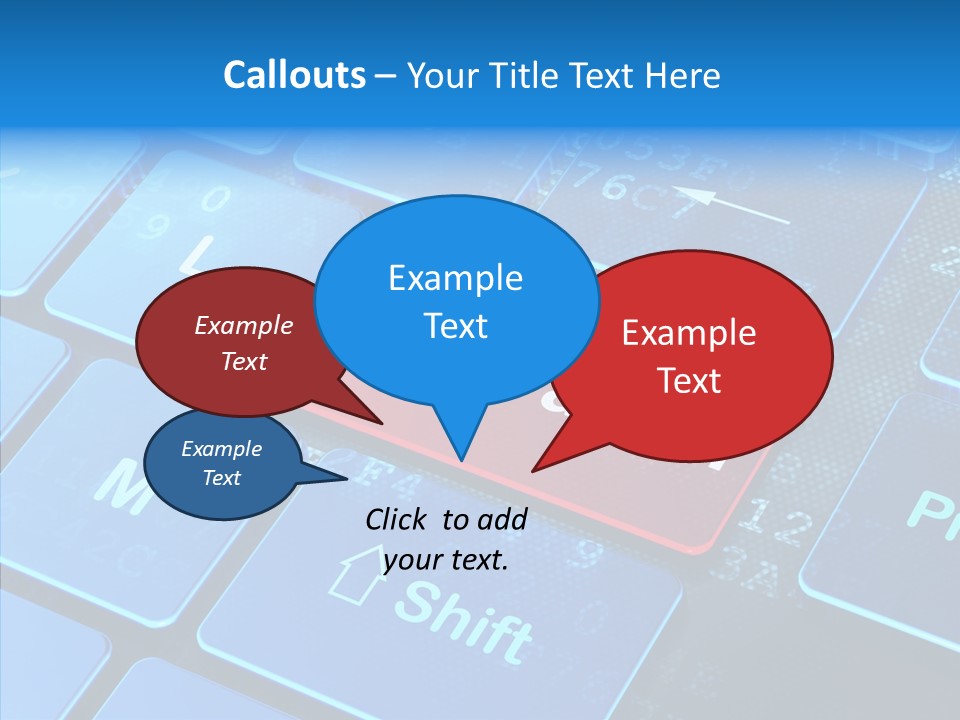 Red Binary Commerce PowerPoint Template