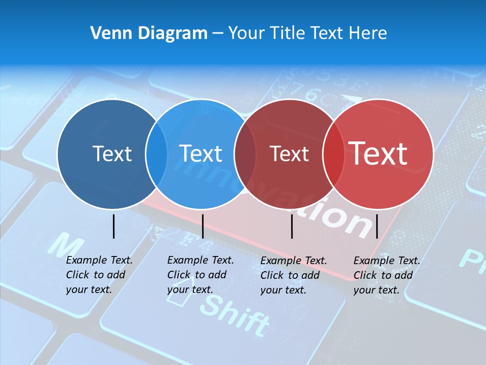 Red Binary Commerce PowerPoint Template