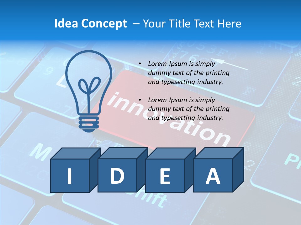Red Binary Commerce PowerPoint Template