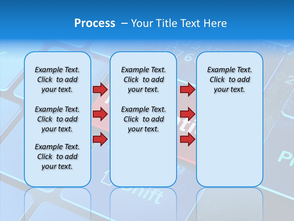 Red Binary Commerce PowerPoint Template