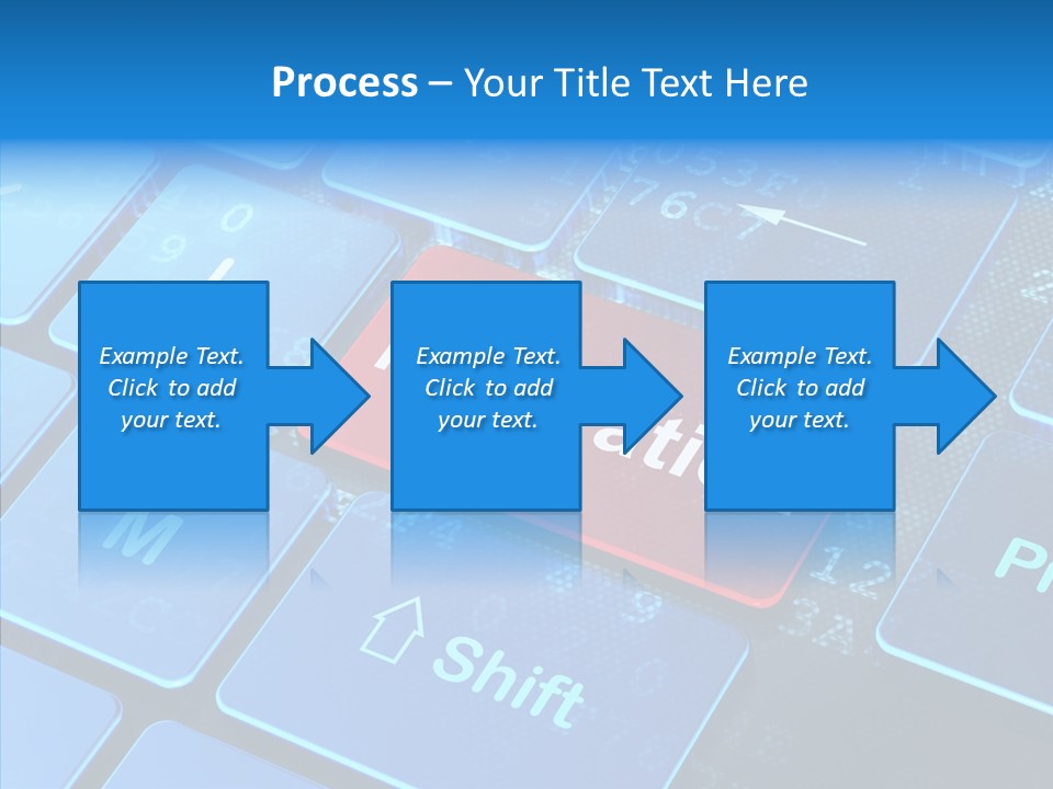 Red Binary Commerce PowerPoint Template