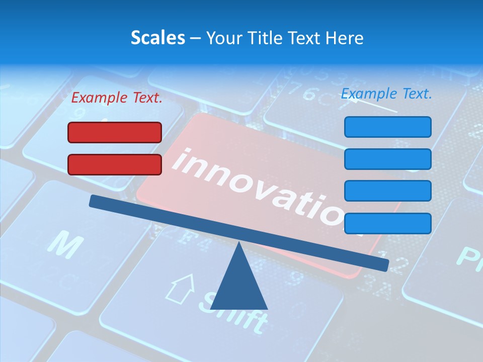 Red Binary Commerce PowerPoint Template