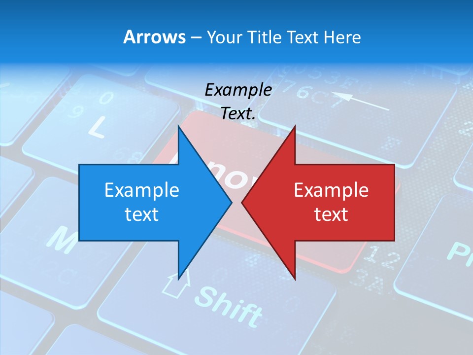 Red Binary Commerce PowerPoint Template