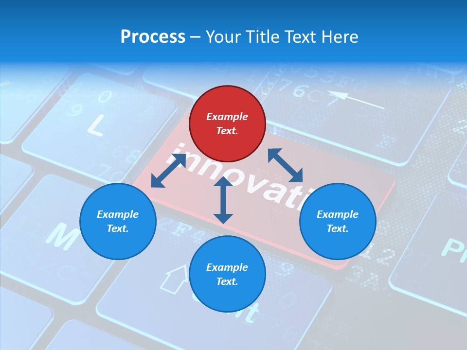 Red Binary Commerce PowerPoint Template