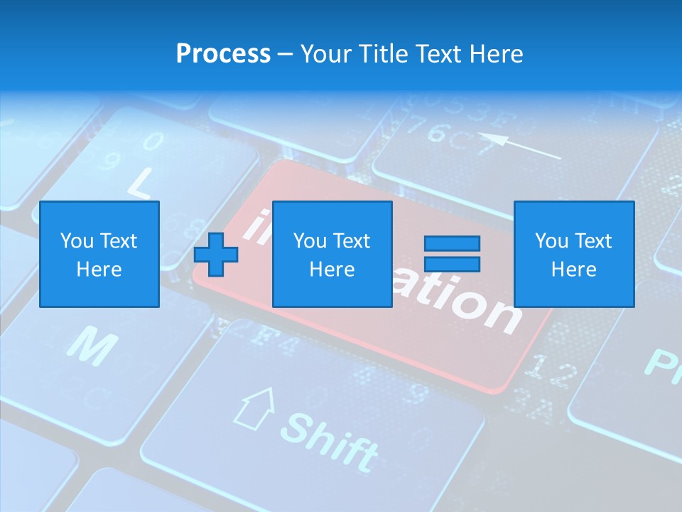 Red Binary Commerce PowerPoint Template
