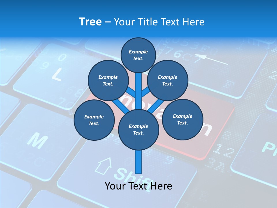 Red Binary Commerce PowerPoint Template