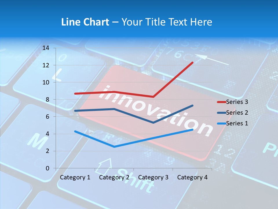 Red Binary Commerce PowerPoint Template
