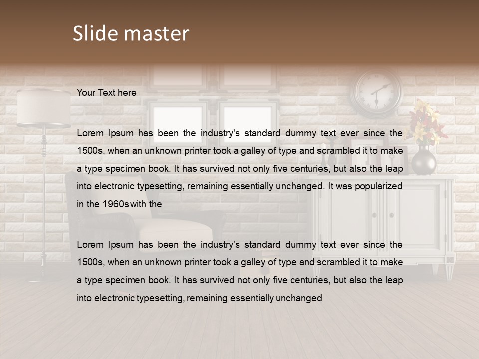 Antique Keys Old PowerPoint Template