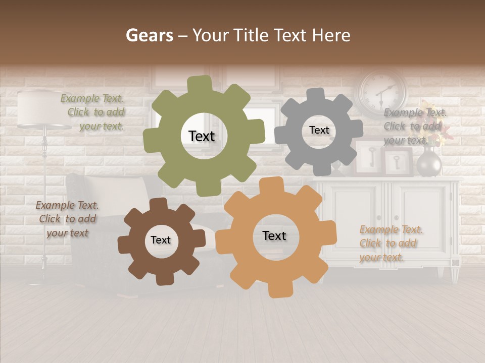 Antique Keys Old PowerPoint Template