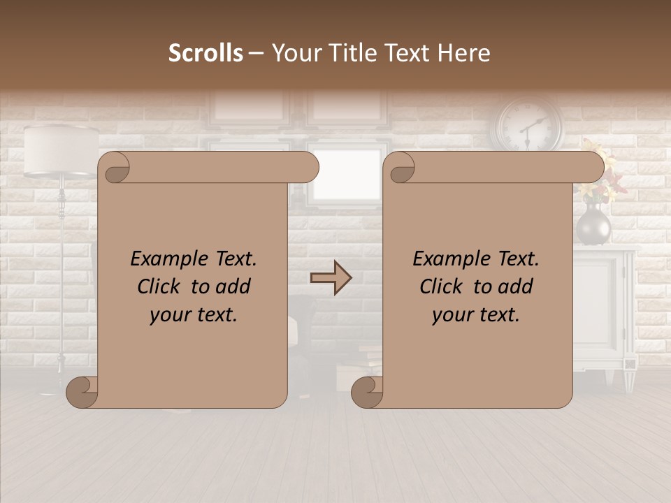 Antique Keys Old PowerPoint Template