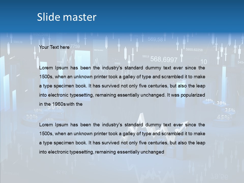 Currency Idea Statistic PowerPoint Template
