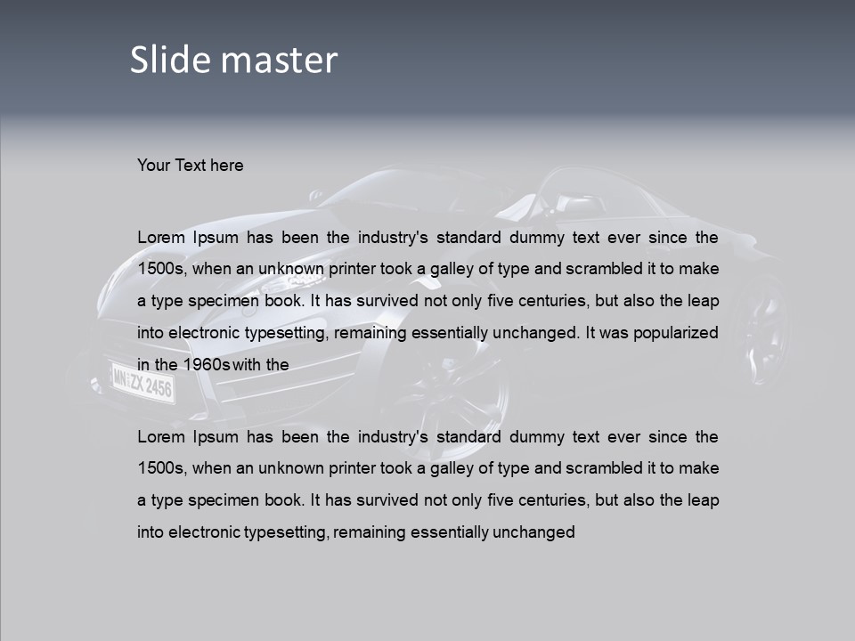 Work Background Touch PowerPoint Template