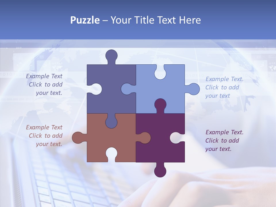 Equipment Input Office PowerPoint Template