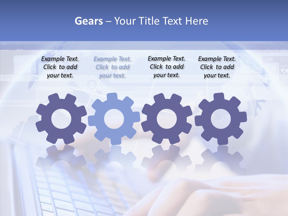 Equipment Input Office PowerPoint Template