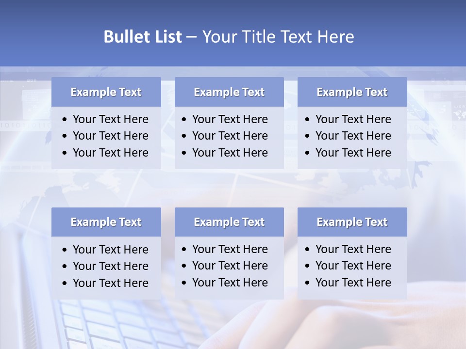 Equipment Input Office PowerPoint Template