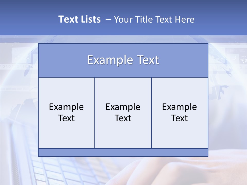 Equipment Input Office PowerPoint Template