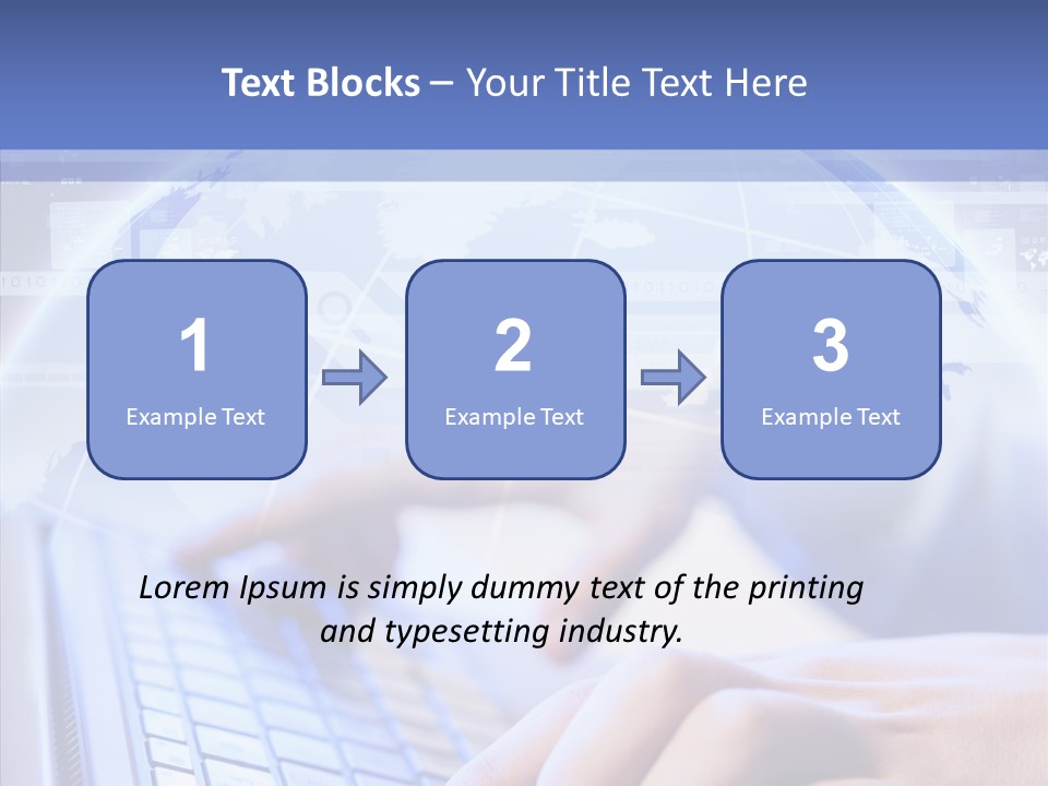 Equipment Input Office PowerPoint Template