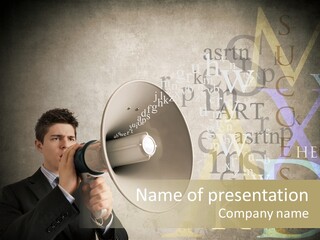 Concept Sound Furore PowerPoint Template