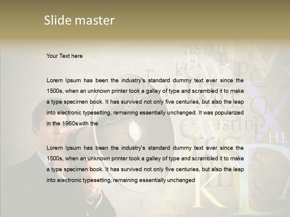 Concept Sound Furore PowerPoint Template