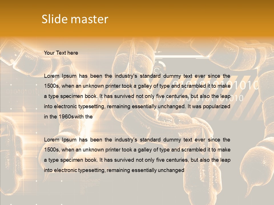 Render Digital Biology PowerPoint Template