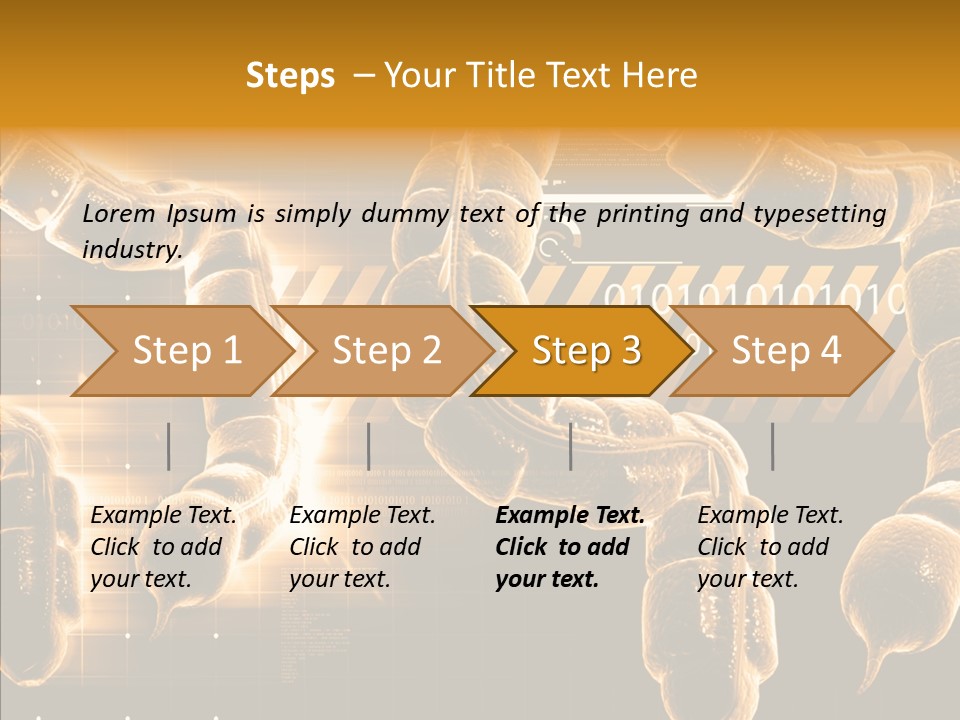 Render Digital Biology PowerPoint Template