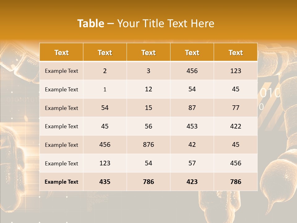 Render Digital Biology PowerPoint Template