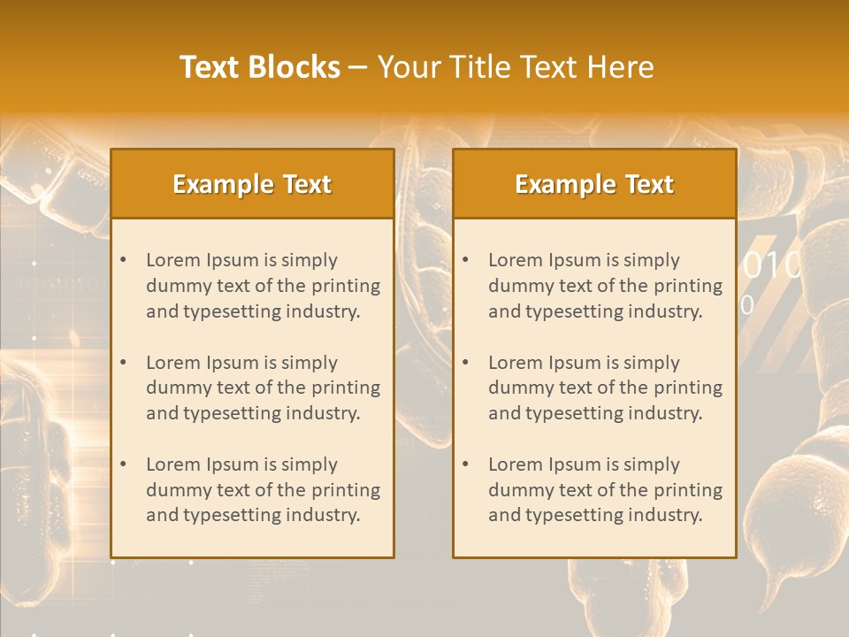 Render Digital Biology PowerPoint Template