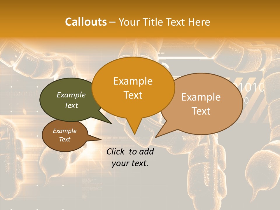 Render Digital Biology PowerPoint Template