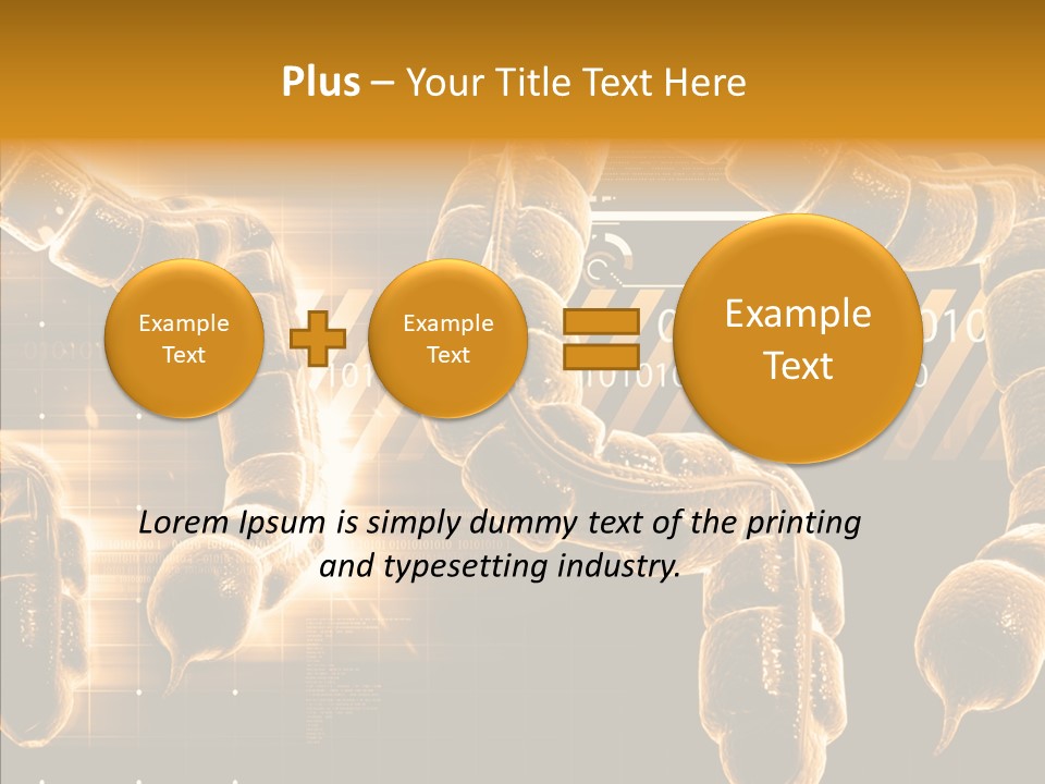 Render Digital Biology PowerPoint Template