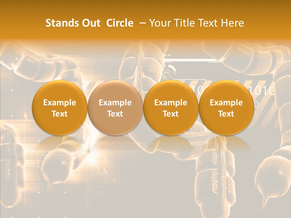 Render Digital Biology PowerPoint Template