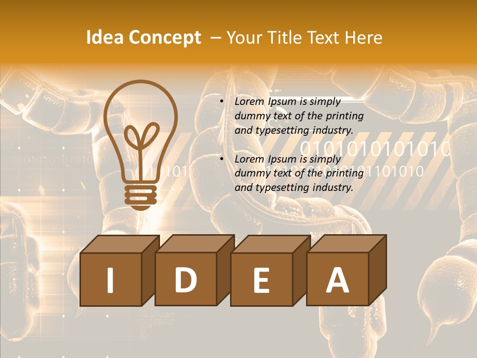 Render Digital Biology PowerPoint Template