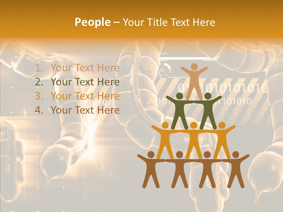 Render Digital Biology PowerPoint Template