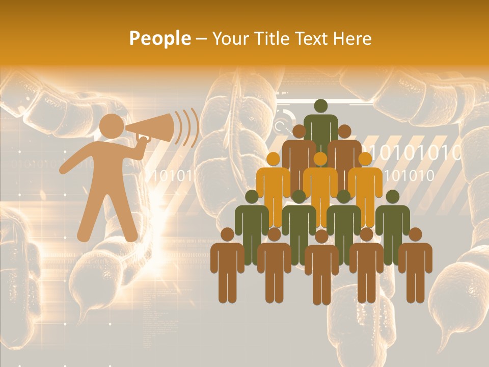 Render Digital Biology PowerPoint Template