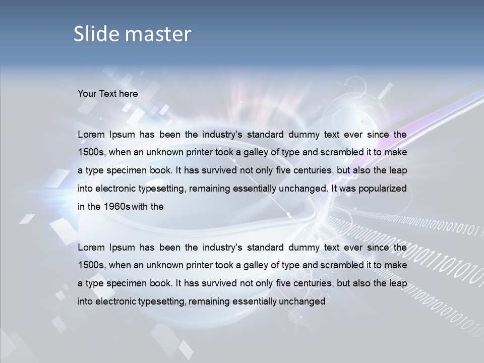 Herb Technology Imagination PowerPoint Template