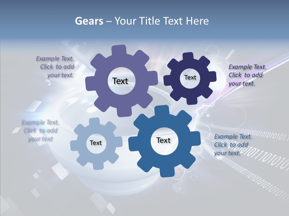 Herb Technology Imagination PowerPoint Template